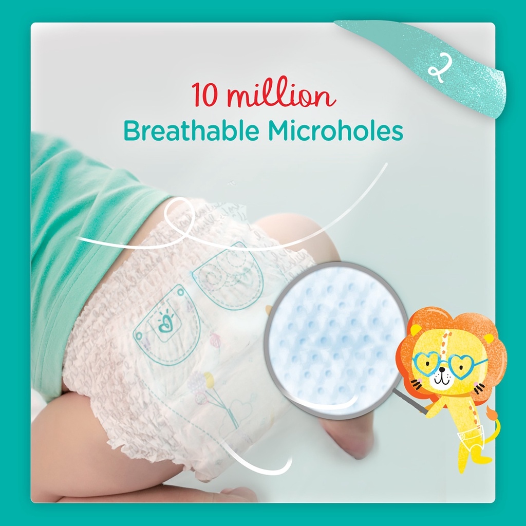 Pampers Aircon Diaper Pants Large 60s x 2 packs Lazada PH