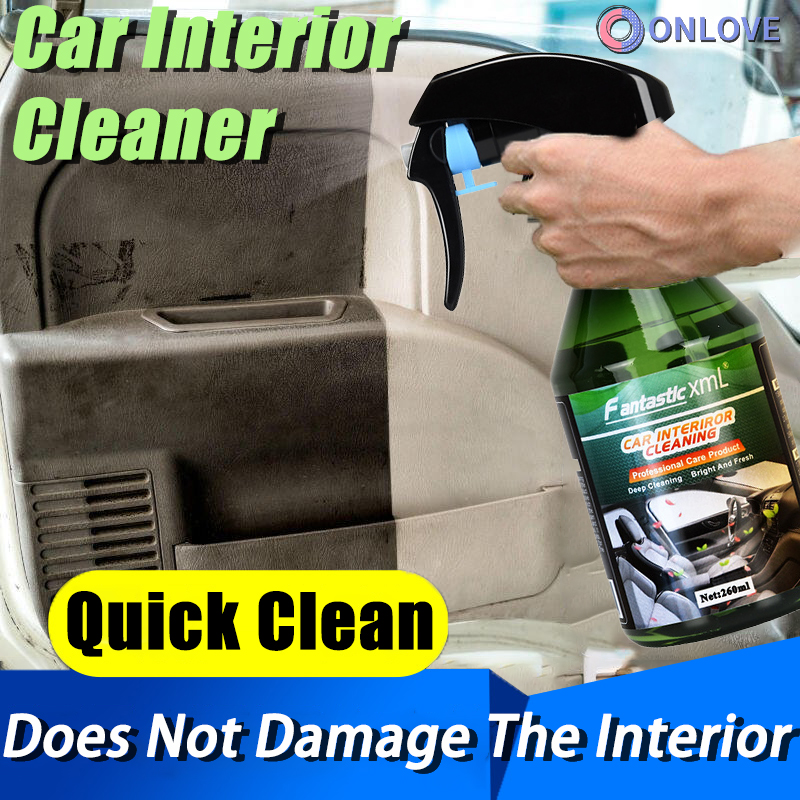 【One Spray To Clearn】Car Interior Cleaner Foam Cleaner Spray for Car