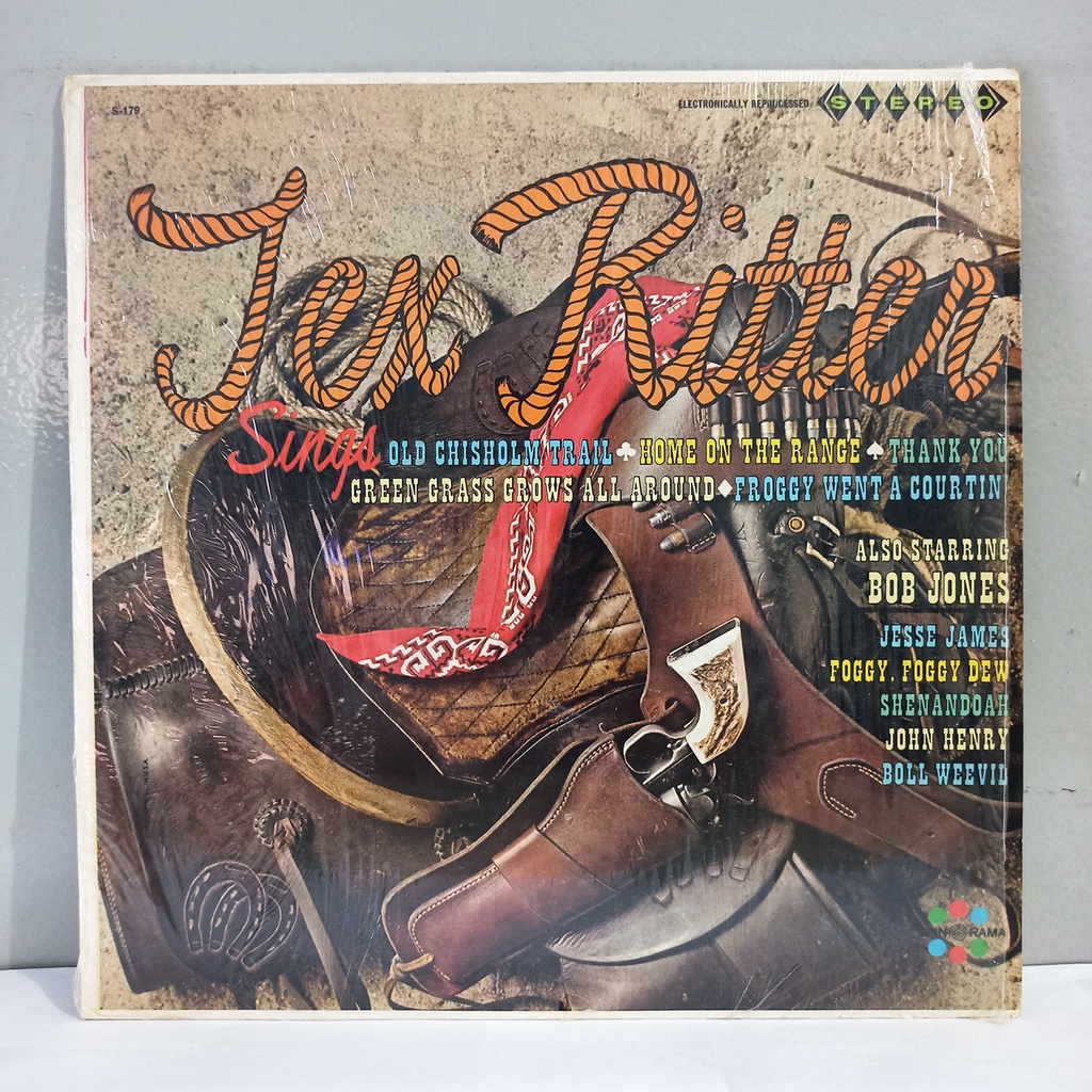 Tex Ritter, Bob Jones - Tex Ritter Sings - Vinyl Record Plaka LP Album ...