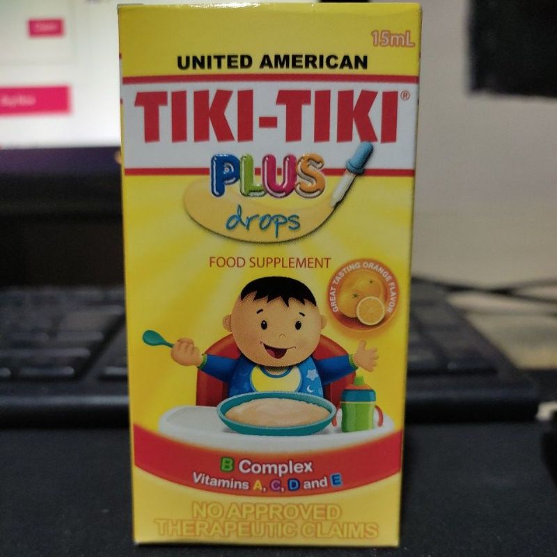 Tikitiki Plus drops vitamins 15ml/30mlyvw | Lazada PH