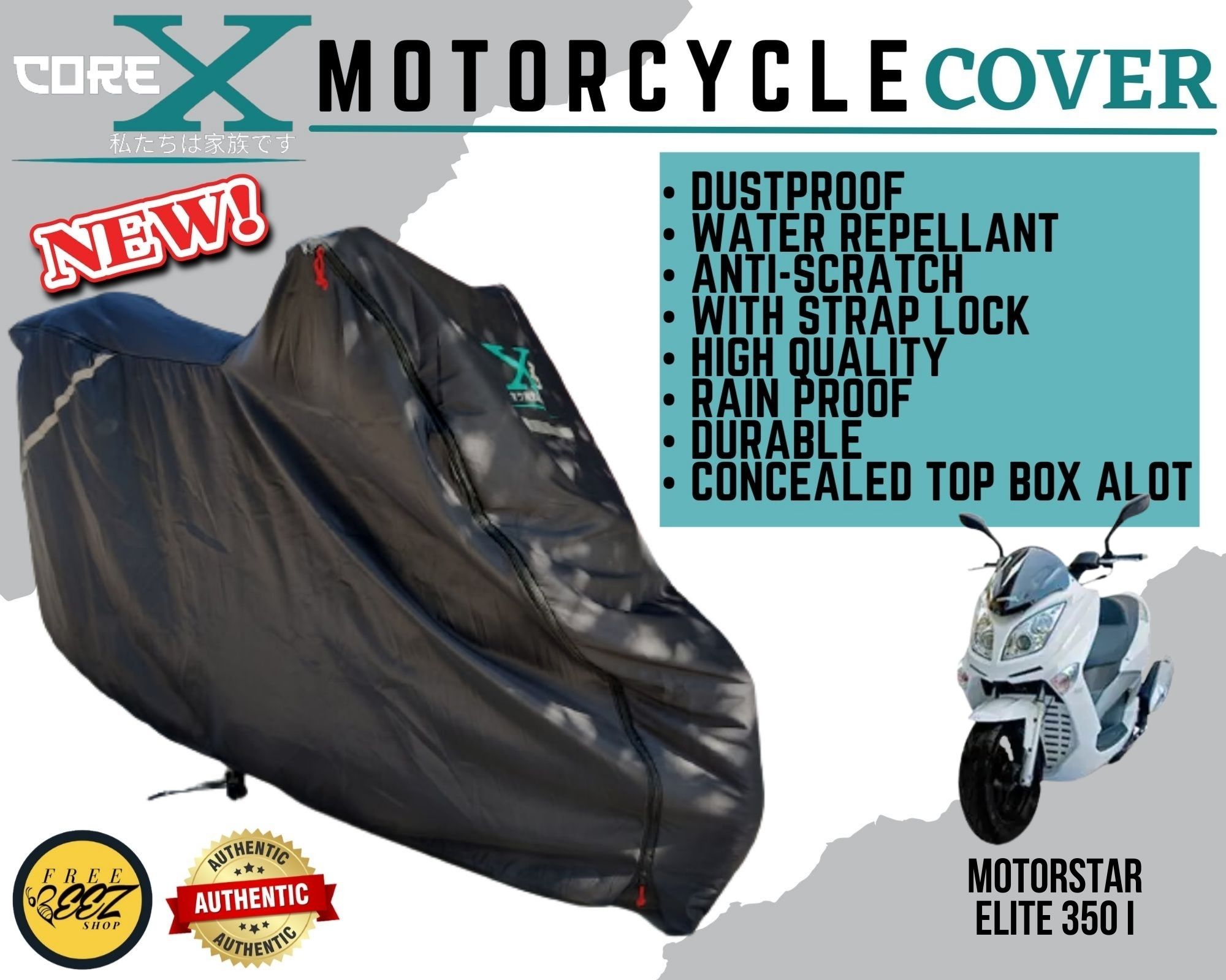 Elite Motorcycle Cover