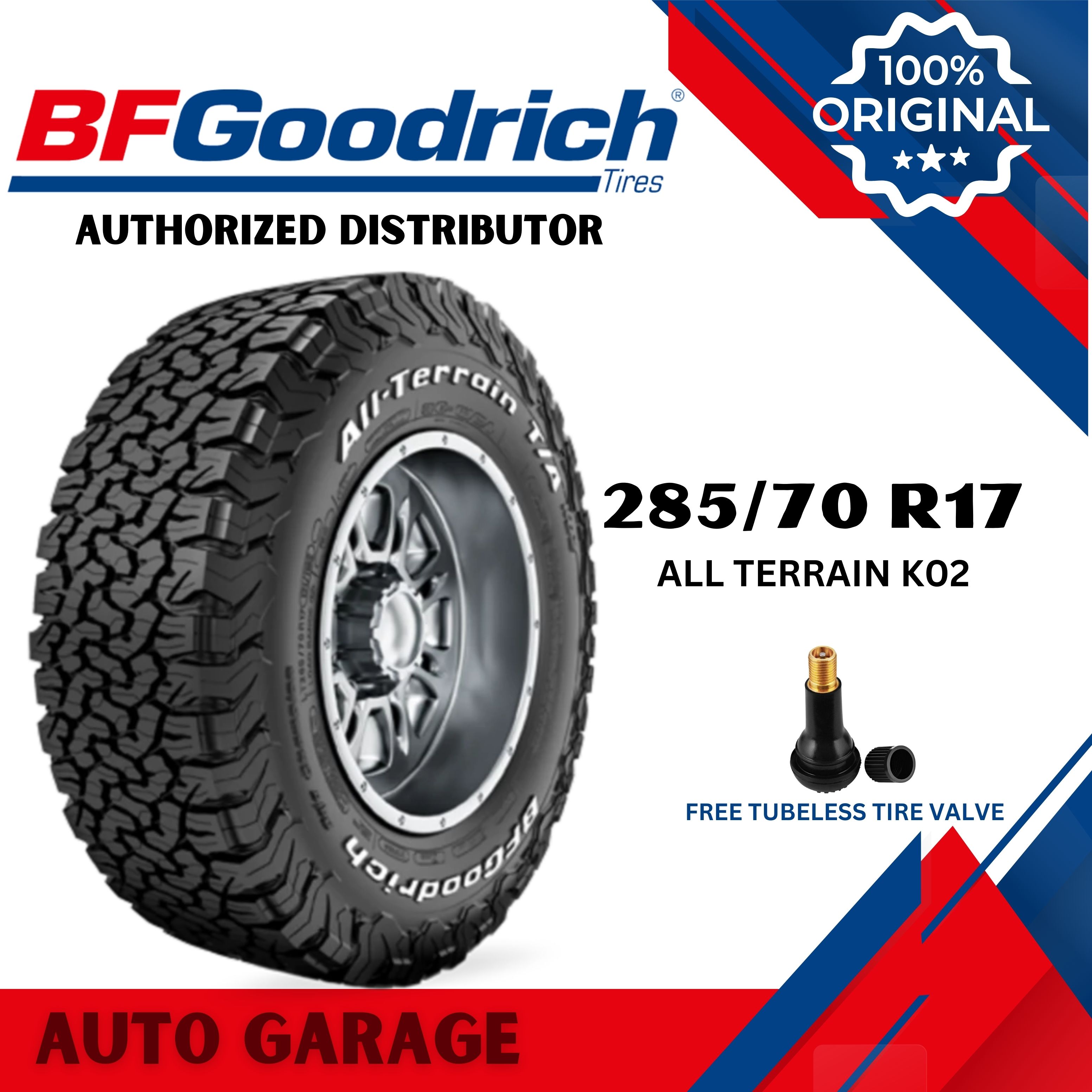 285/70R17 MG Crimson BFGoodrich T/A 9分山 【公式通販】