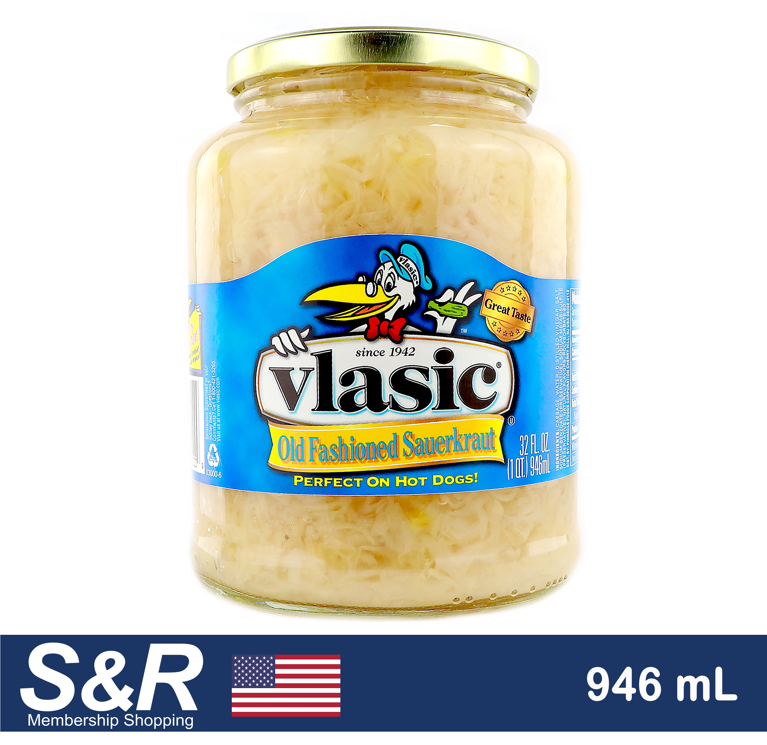 Vlasic Old Fashioned Sauerkraut 946 mL Lazada PH