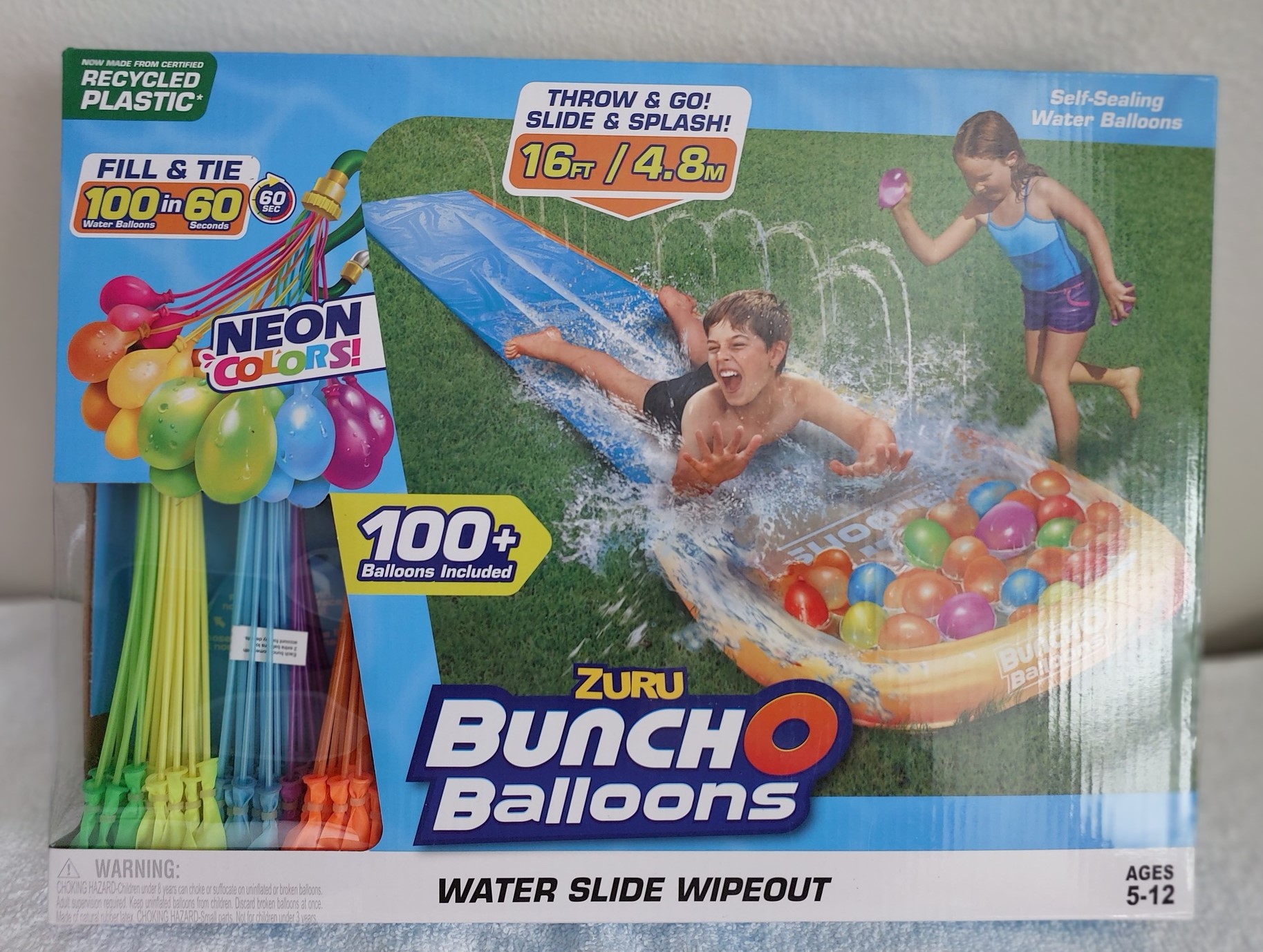 Zuru Bunch O Balloons Water Slide Wipeout NewUSA Lazada PH