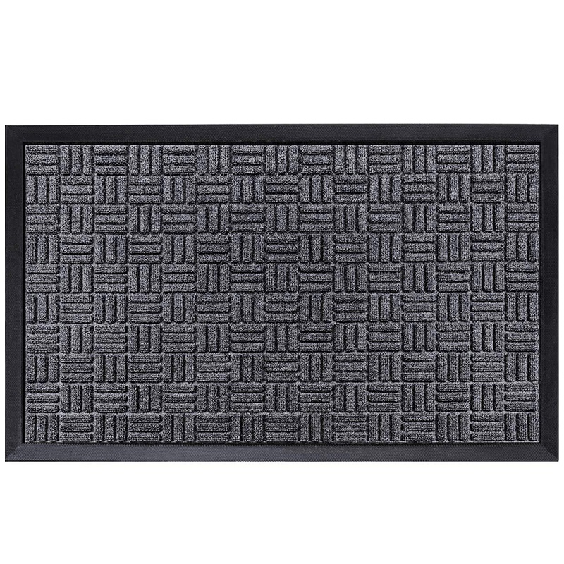 Front Door Mats, 45x75 cm, All Weather Entry and Back Yard Door Mat