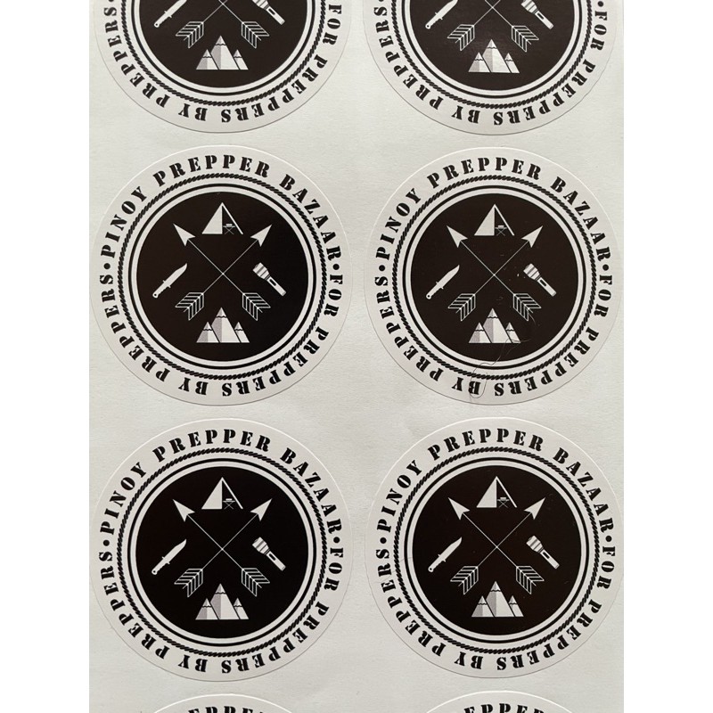 Pinoy Prepper Bazaar Stickers | Lazada PH