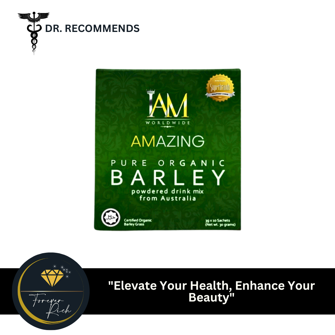 IAM Amazing Pure Organic Barley powdered drink mix from Australia / 100