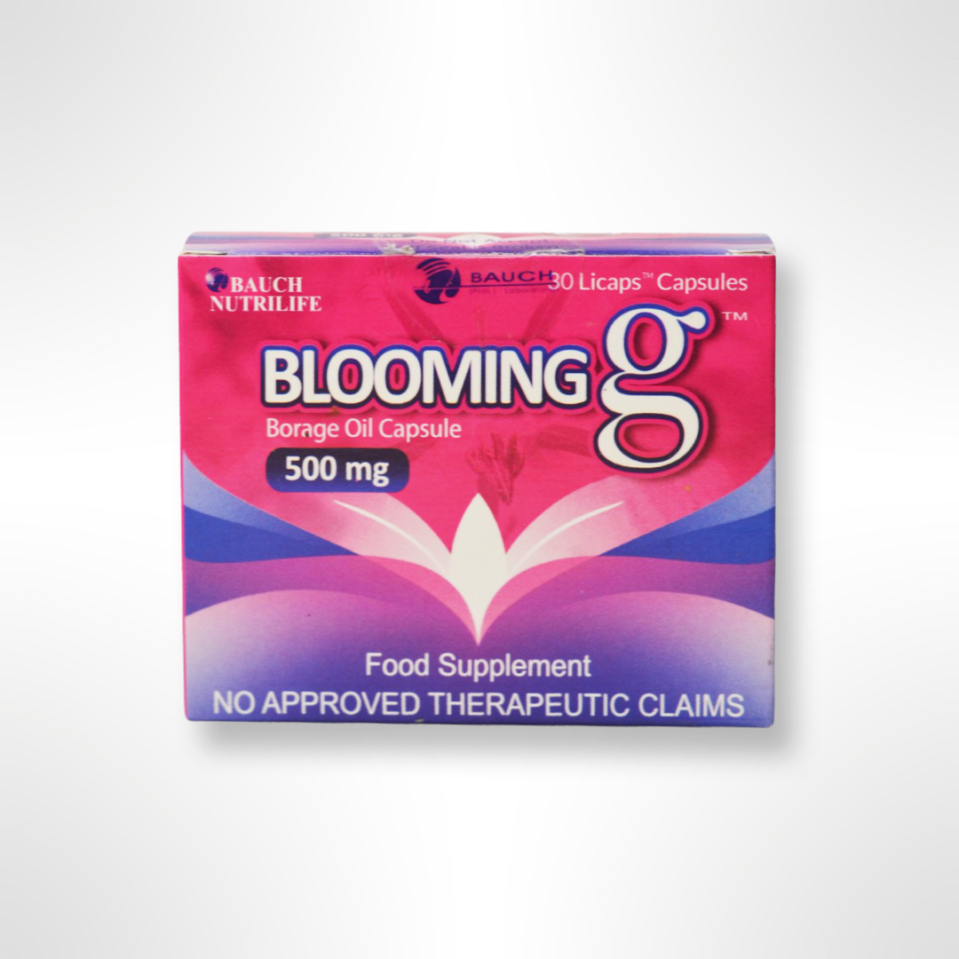 Blooming G (Borage Oil) 500mg Capsule Lazada PH