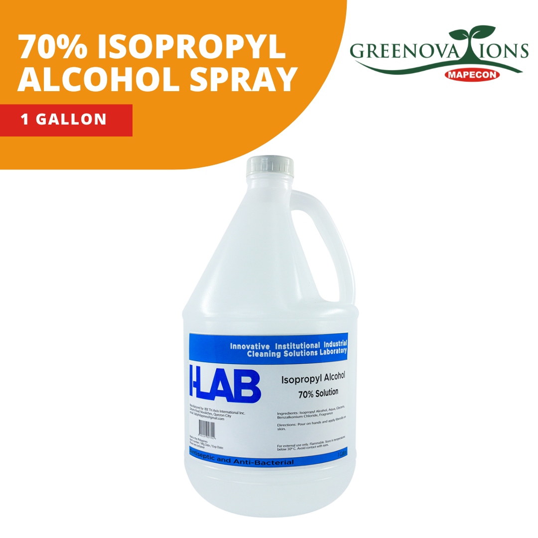 70 Isopropyl Alcohol Spray 150 ML & 1 Gallon Lazada PH