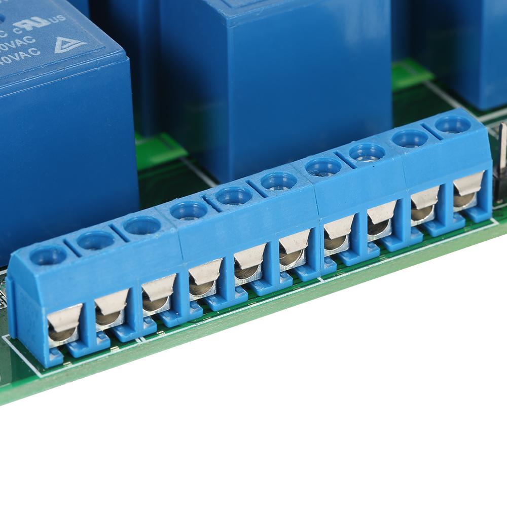 4-Channel DC 12V 30A Relay Module Control Board Optocoupler Isolation High/Low Trigger