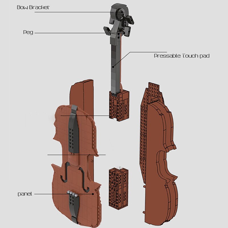 Technical Ideas Musical Instrument Model Building Blocks Diy