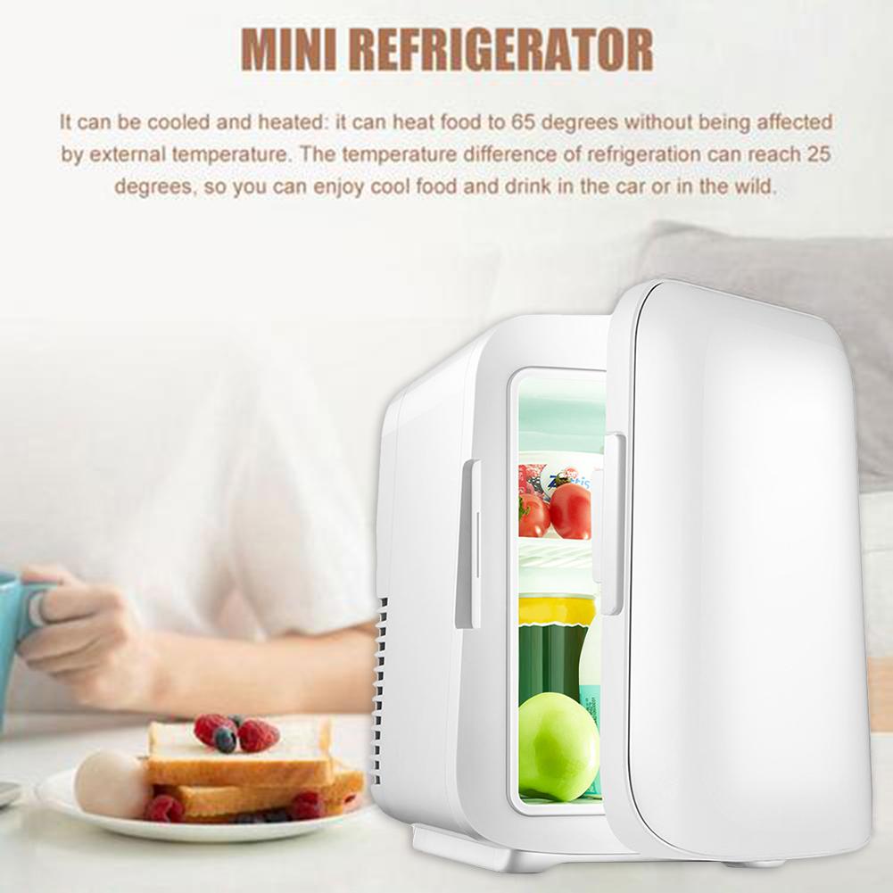 Mini Ref 4L Mini Refrigerator Mini Refrigerator Car Room Portable Mini