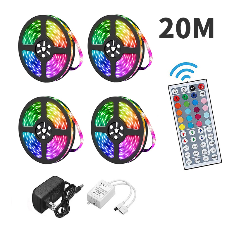 100 Original Led Strip Lights 5M 10M 15M 20M 600LEDS LED RGB Strip