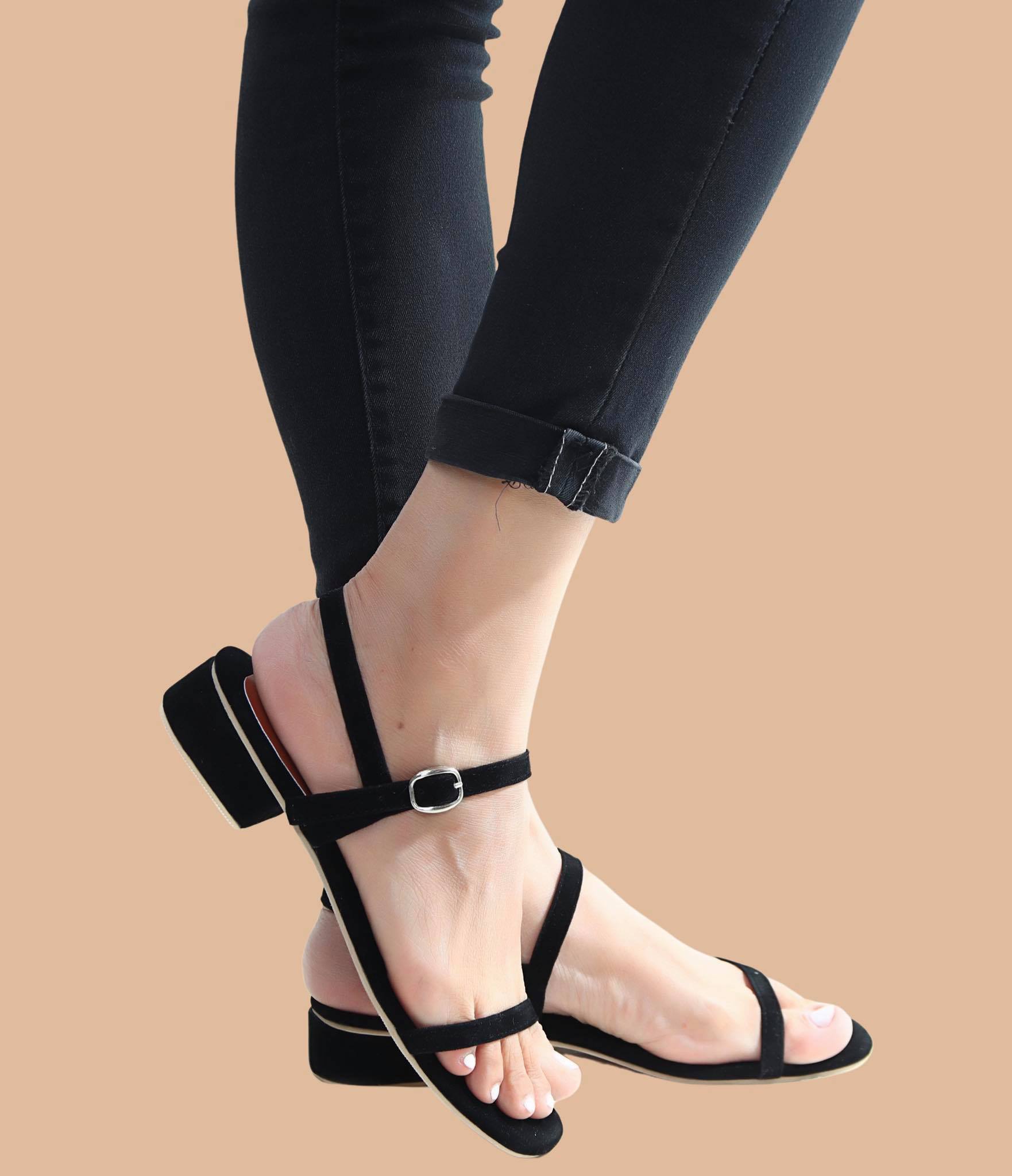 1 inch heel black shoes, Women's Fashion, Footwear, Heels on Carousell-hkpdtq2012.edu.vn