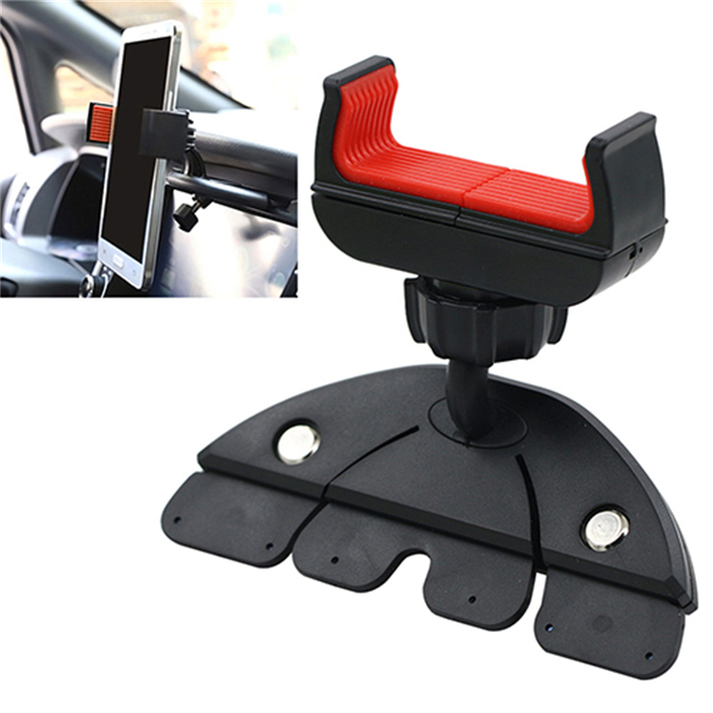 Elector 360° Handy CD Slot Car Mount Holder Stand for iPhone Samsung Smart Phone GPS