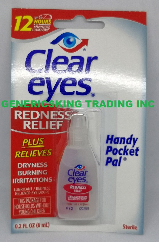 CLEAR EYES REDNESS RELIEF EYE DROPS 6ML Lazada PH
