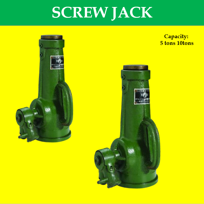 MAGO 5T 10T Screw Jack Car Lift Used Screw Bottle Jack Iron Cast