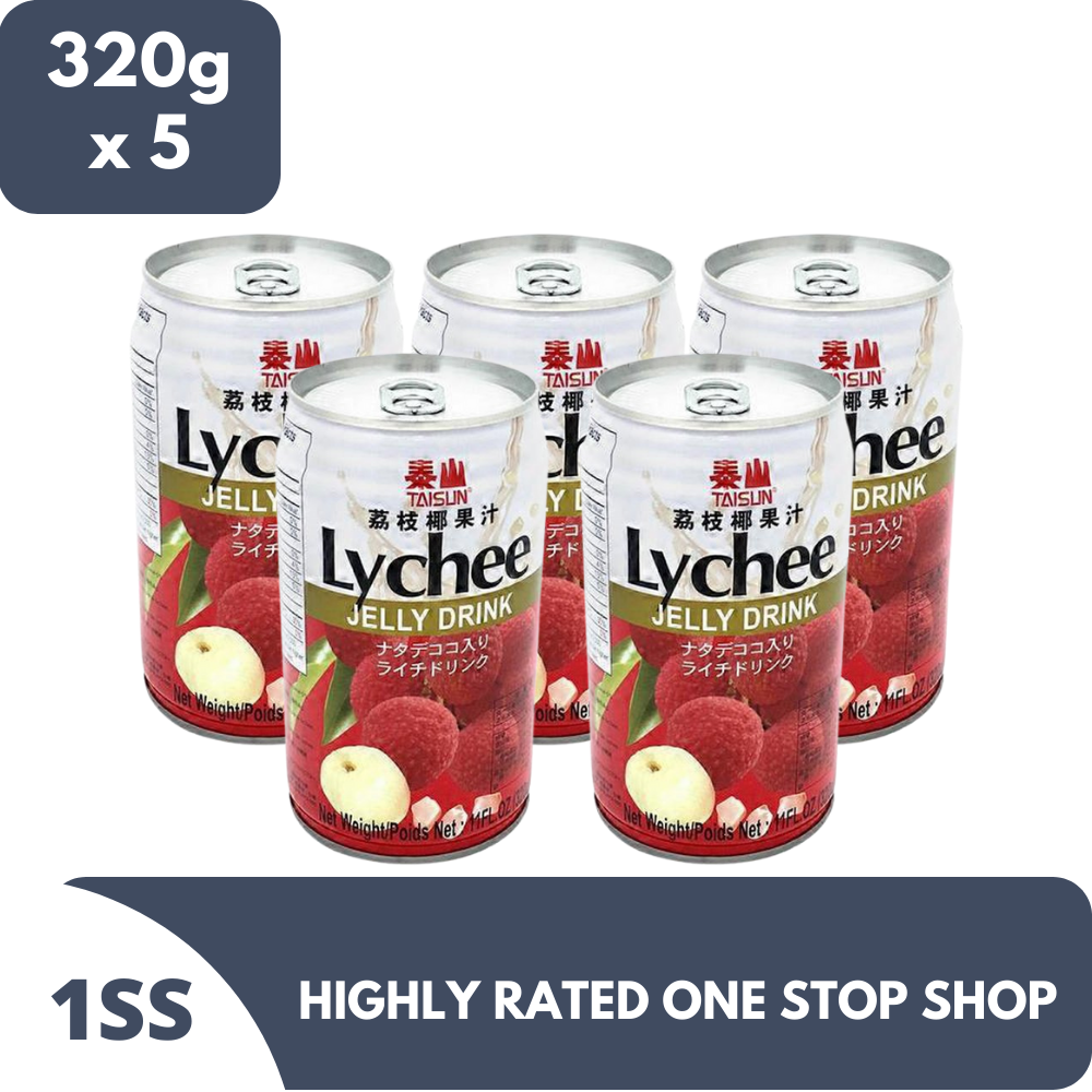 Taisun Lychee Jelly Drink 320g x 5pcs Lazada PH