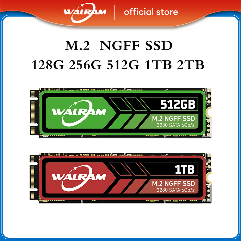 Walram SSD 2280 SAT AInternal Solid State Drive M.2 PC M2 NGFF