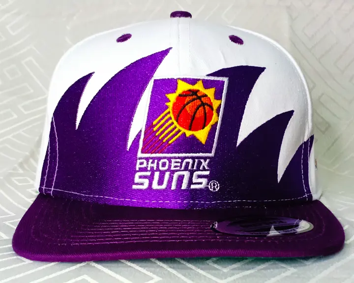 Vintage Cap Nba Phoenix Suns White Dome Sharktooth Design Snapback Hat Stooth Cap Lazada Ph