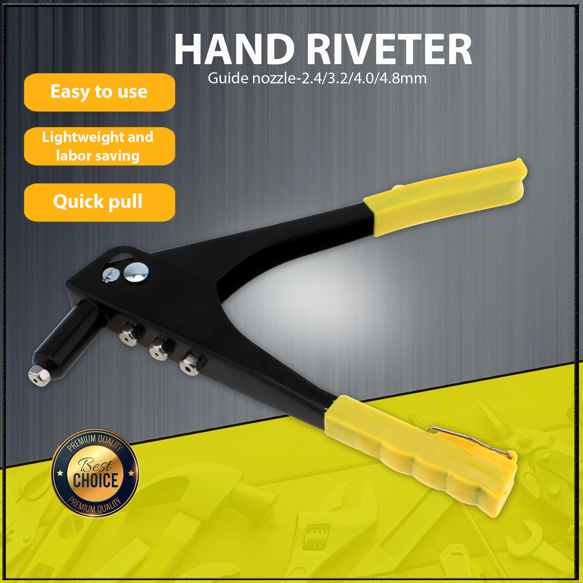 Heavy Duty Hand Riveter 2.4mm,3.2mm,4.0mm,4.8mm Lazada PH