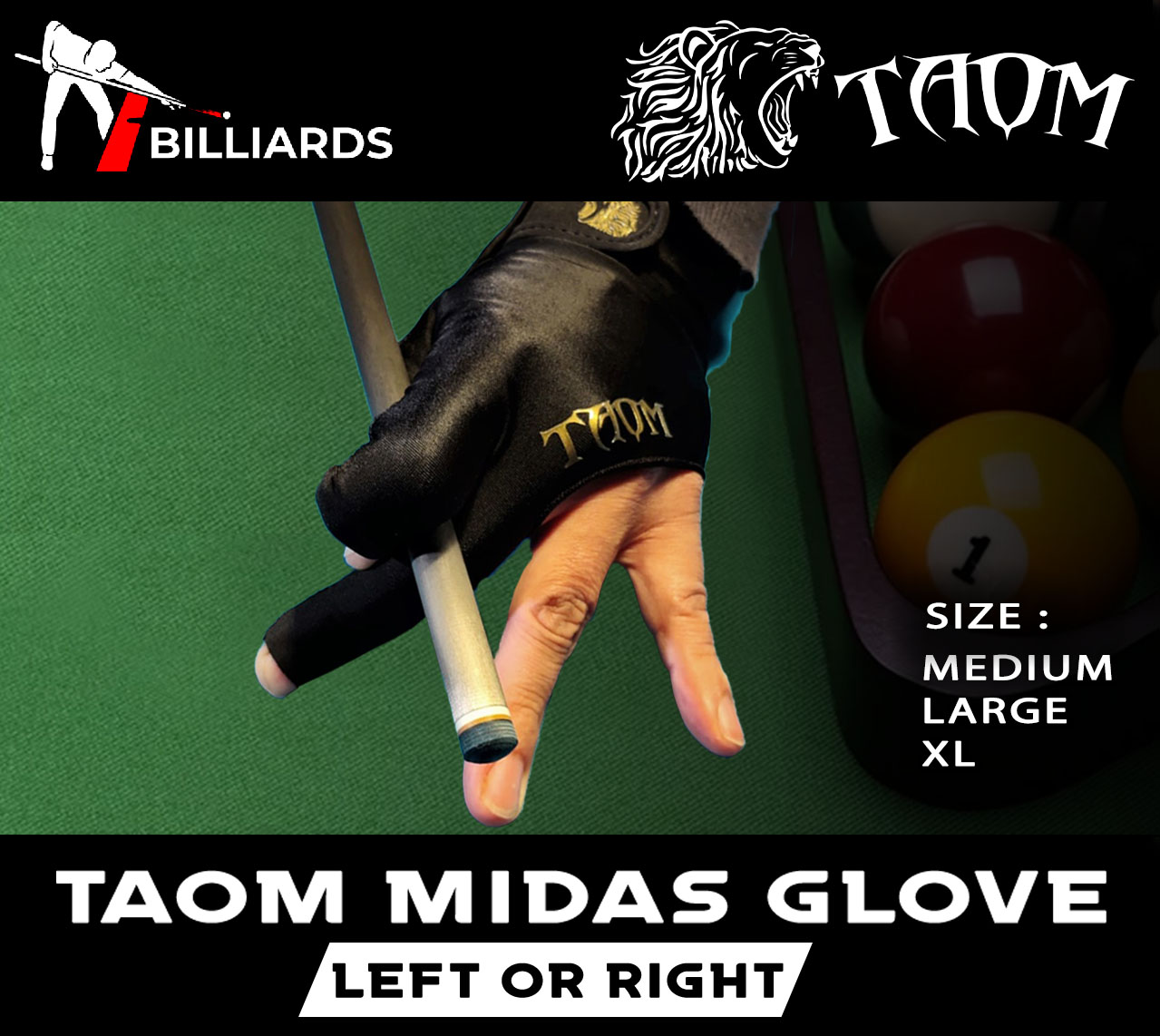 Taom Midas Glove Right Hand Size M - L