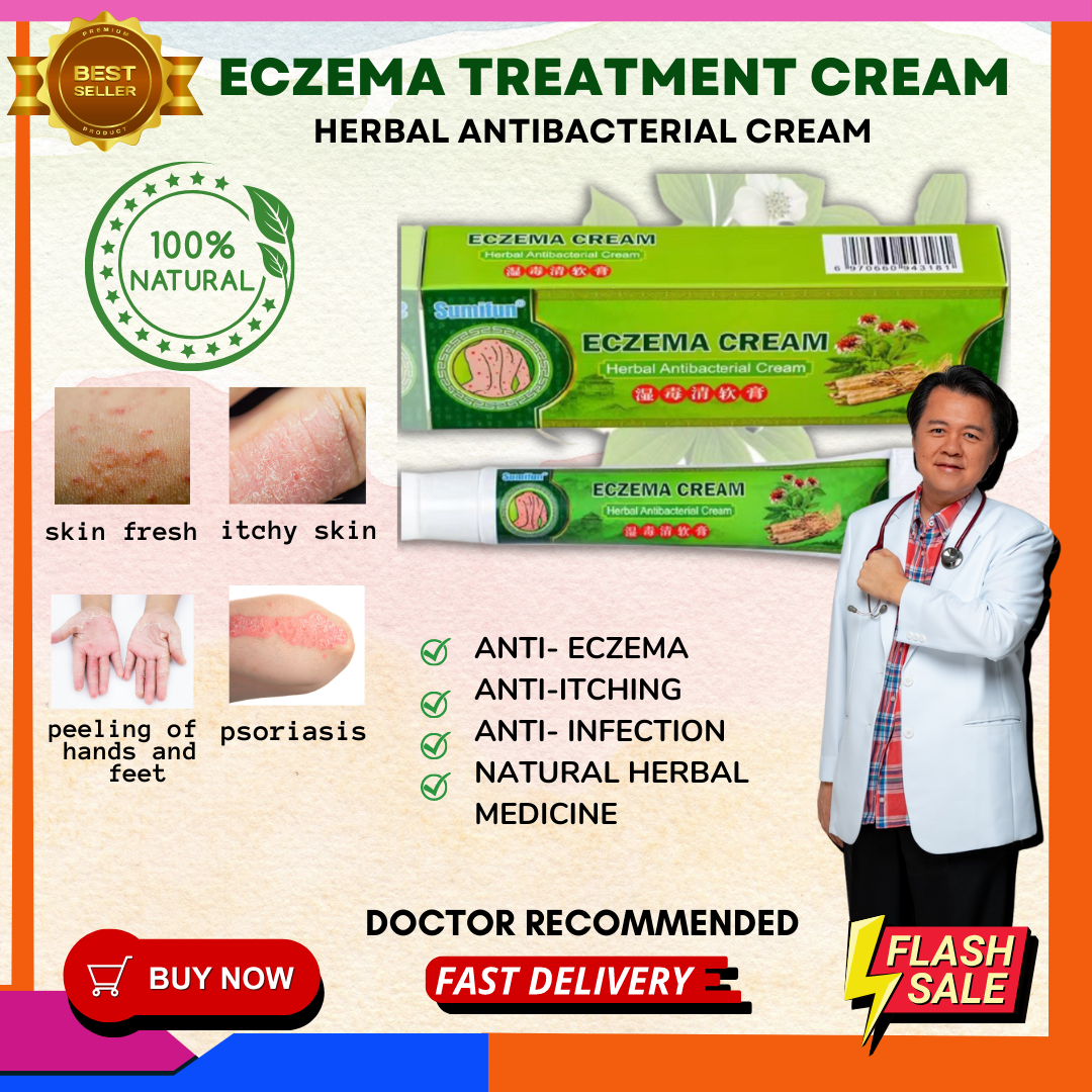 Eczema treatment cream solve skin problems like dermatitis, ringworm
