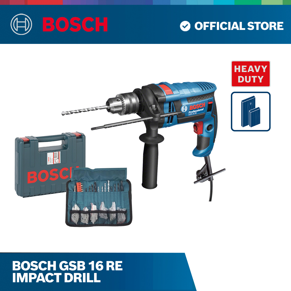 Bosch GSB 16 RE Wrap Impact Drill Power Tool/Home Improvement Lazada PH