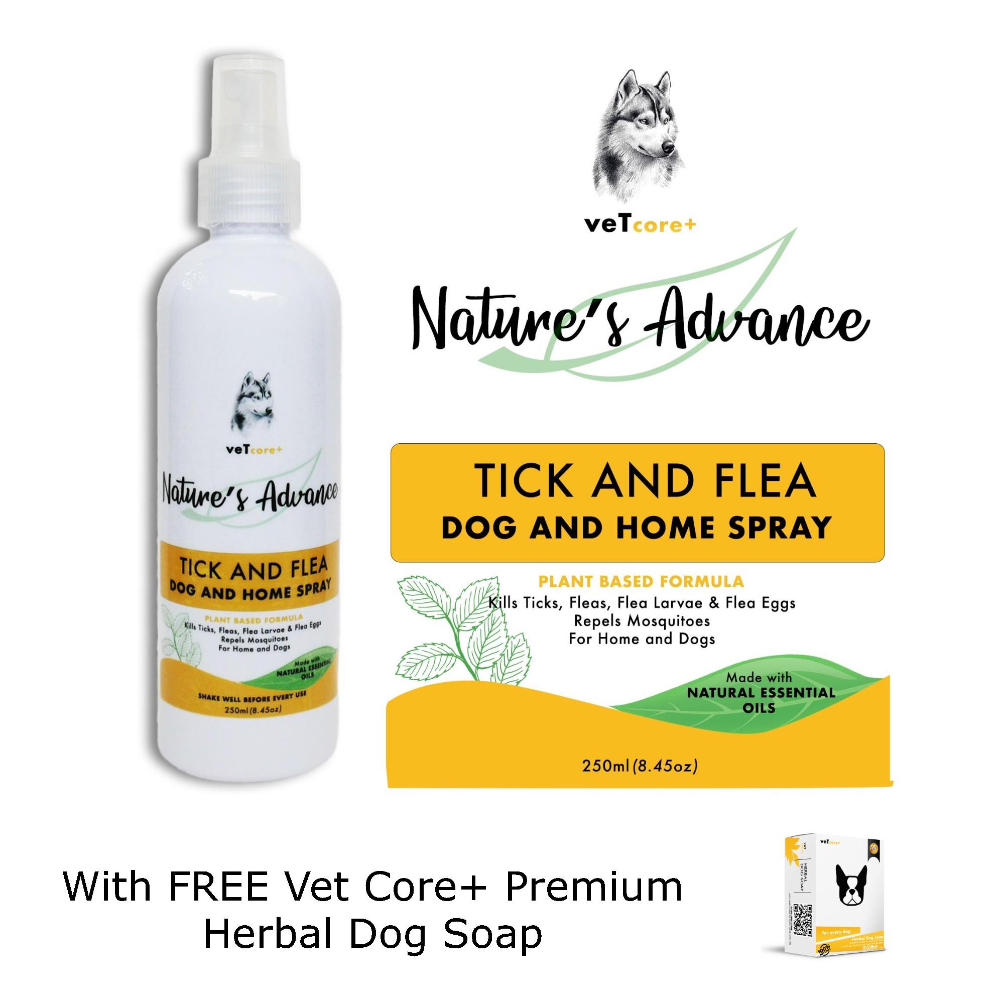 Vet Core+ Nature's Advance Tick (Garapata) and Fleas (Pulgas) Spray