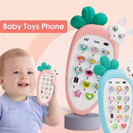 Educational Toys Cellphone English Learning Toy with Music Light