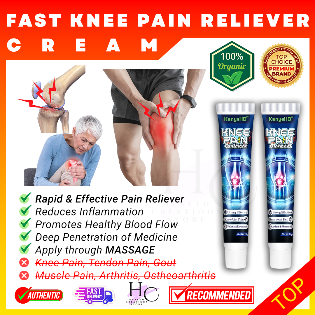 [ COD ] SUMIFUN Quick Knee Pain Reliever Rub Original Essential Pain