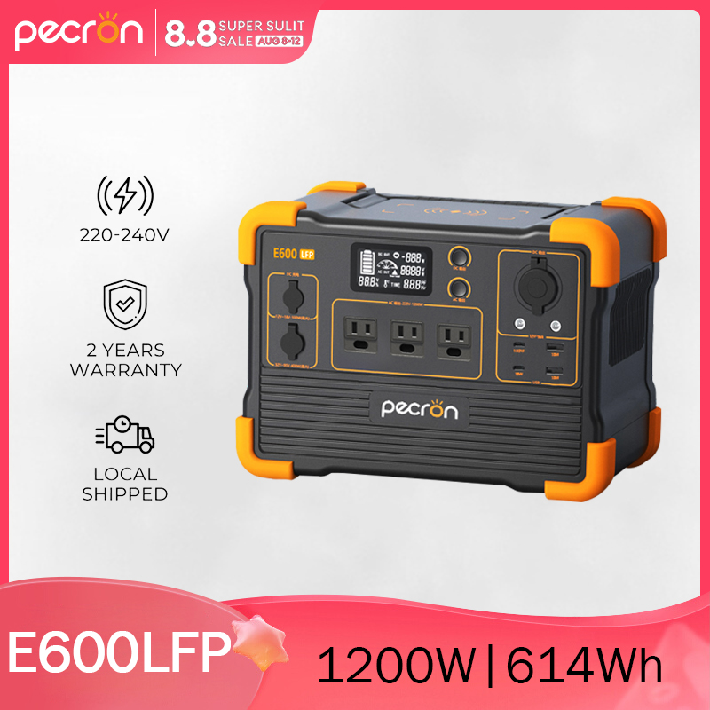 outdoor camping powerstation 220v lifepo4 pure