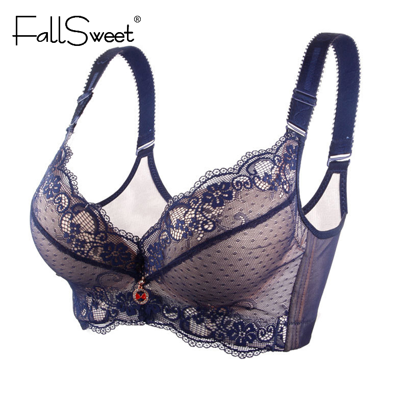 FallSweet Full Coverage Women Lace Bra Push Up Bras B C D Cup Underwear  Ladies – the best products in the Joom Geek online store