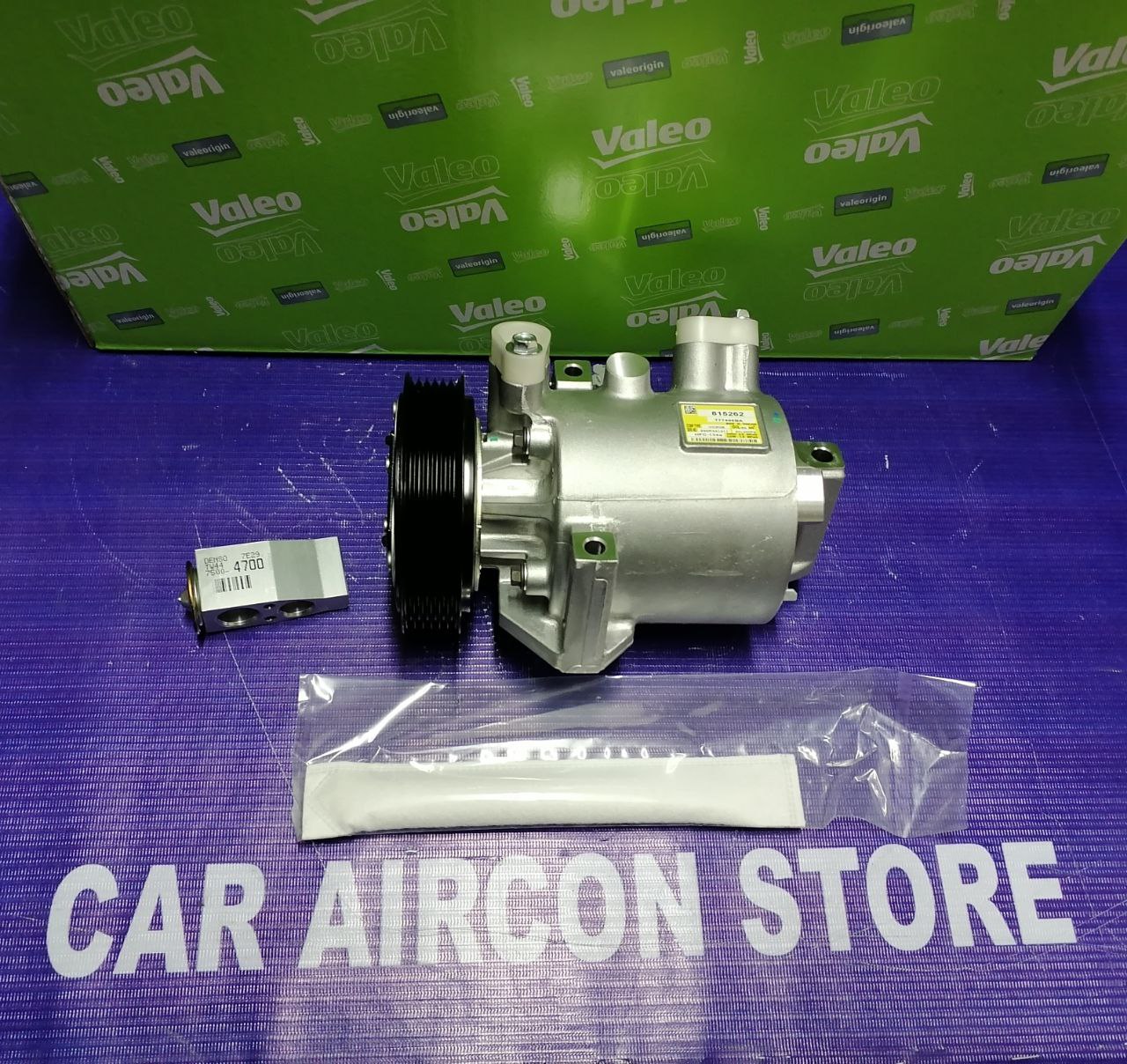 car aircon compressor drier expansion valve SET ORIGINAL mitsubishi