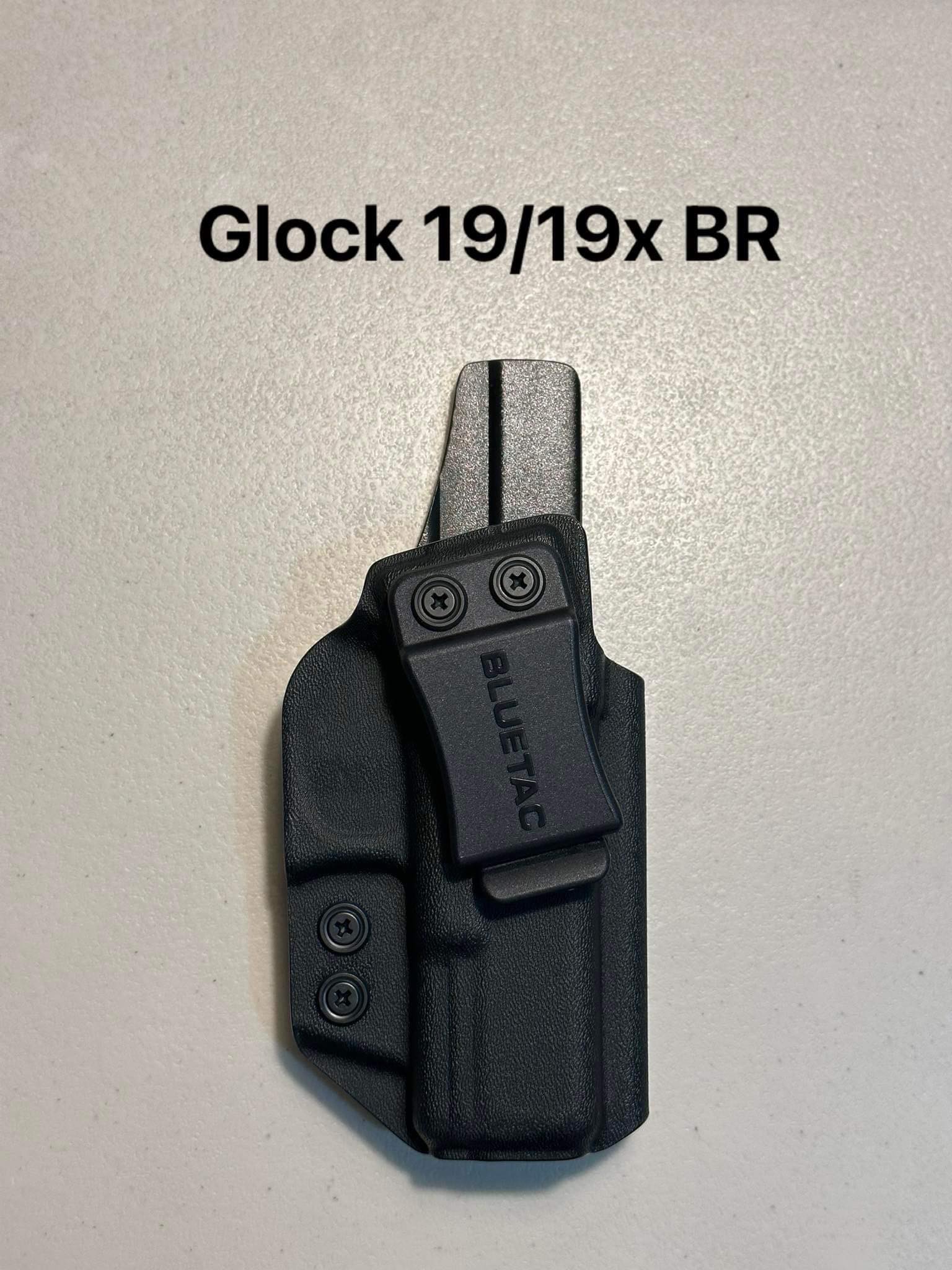B Bluetac IWB Holster Fits Glock 21, G17/20/22 in Right Hand, Works with Various Optics Sight