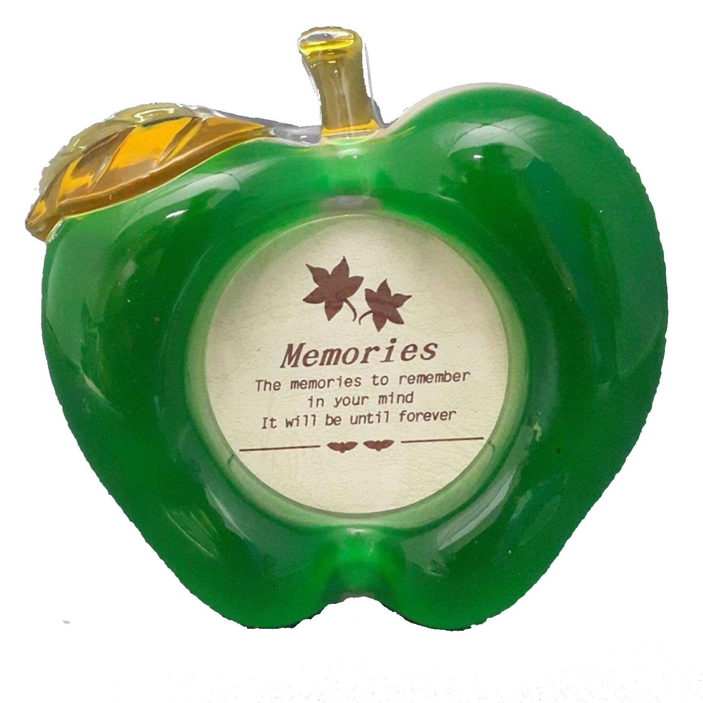 Glossy Green Apple Circular Photo Frame Lazada PH