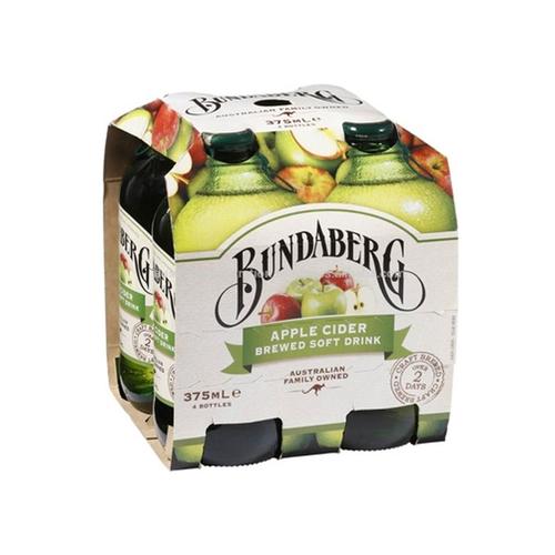 Bundaberg Apple Cider 4 Pack (375ml per pack) Lazada PH