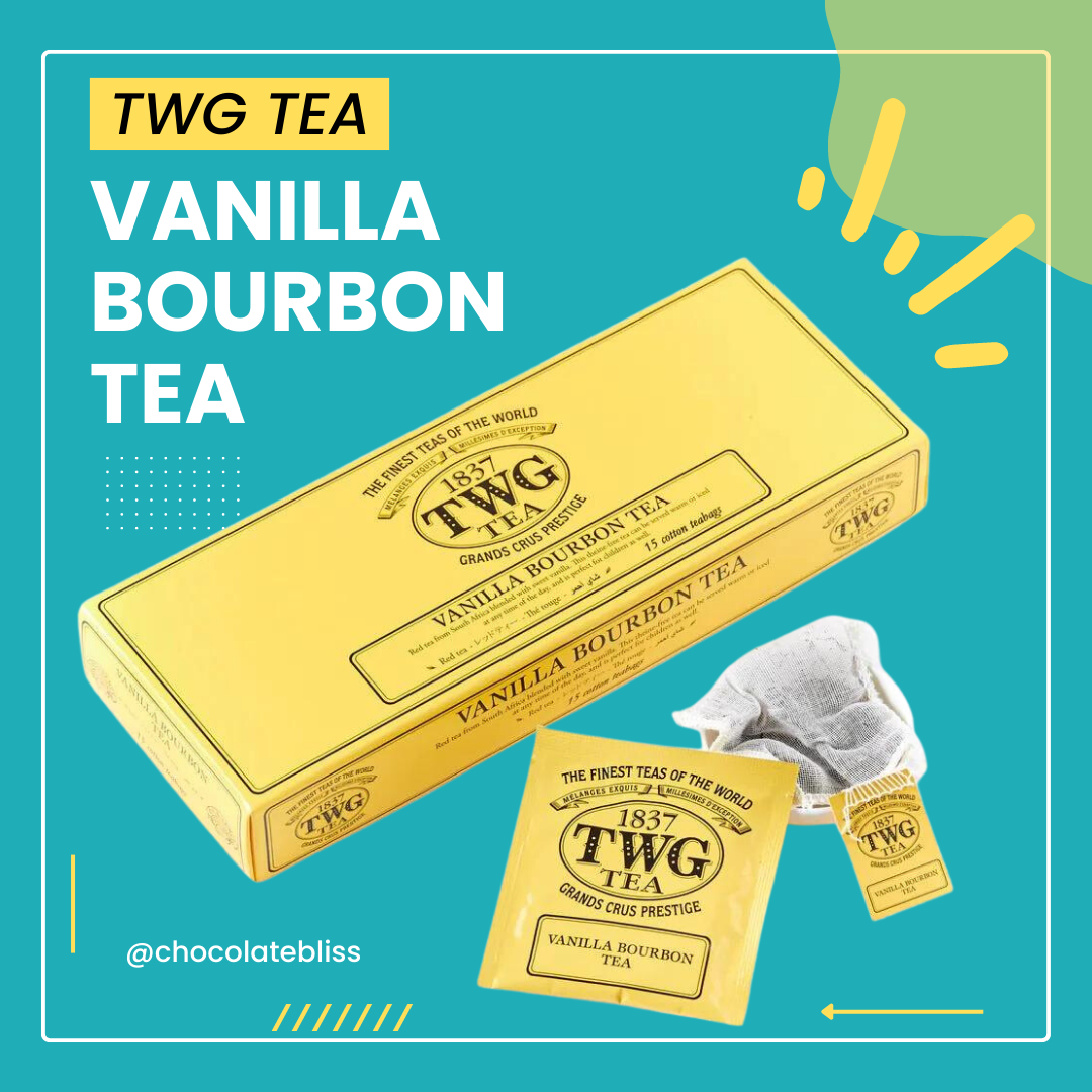 TWG French Vanilla Bourbon Tea 15 Bags = 37.5 g - Infusions - Tea
