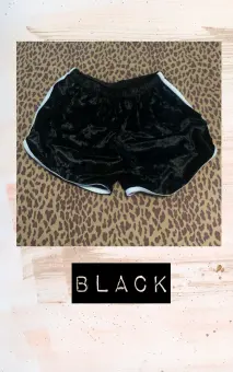 cheap velvet shorts