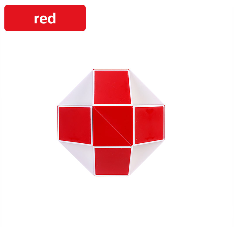 【1-3Days Delivery】3D Magic Cube Ruler 24 Segments Cubo Magico Snake ...