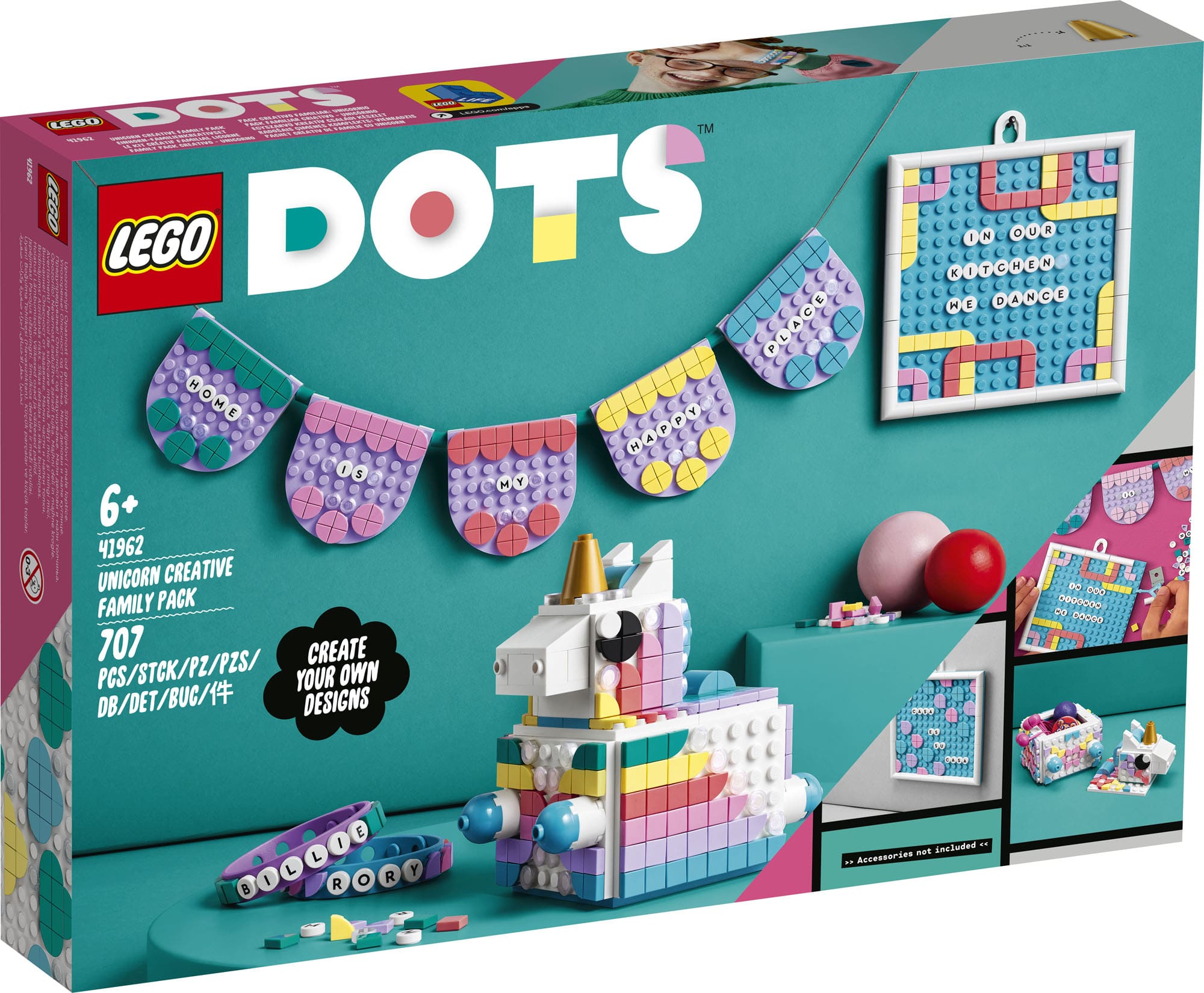 Lego Dots 41962 Unicorn Creative Family Pack Lazada PH