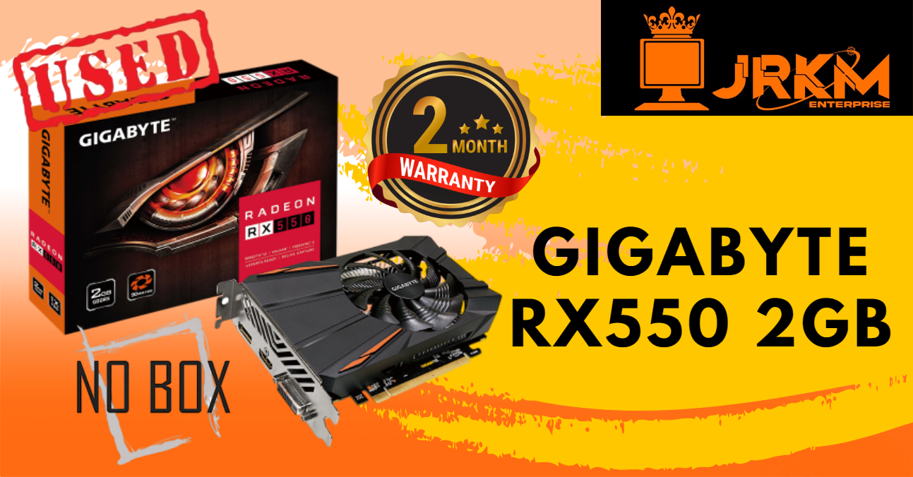 Gigabyte rx hot sale 550 2gb