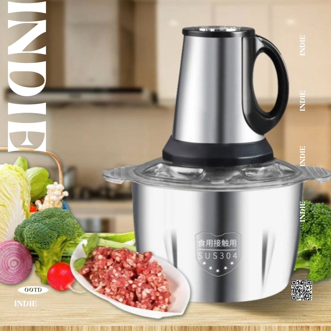 5L Meat grinder electric stainless meat grinder food processor blender