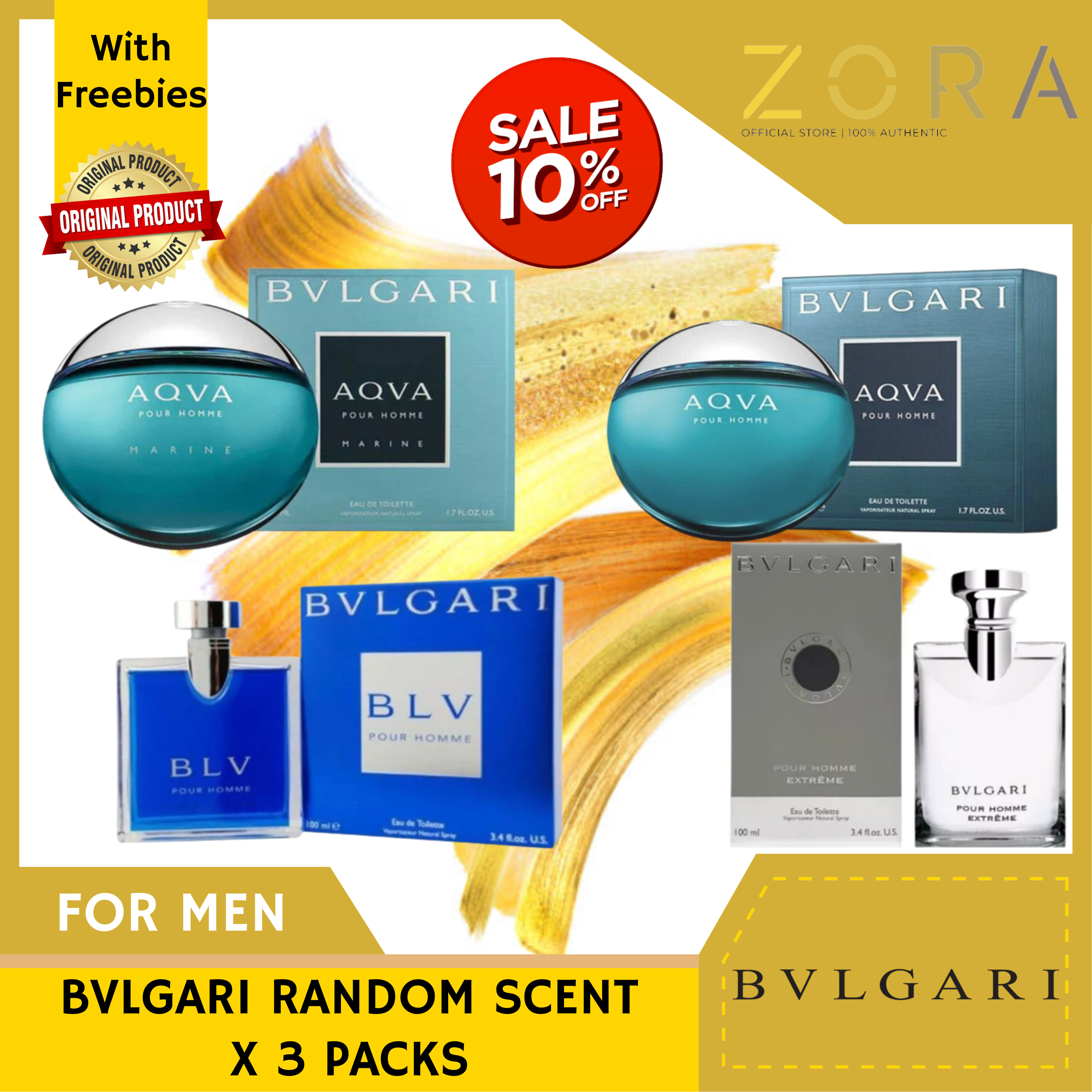 ZORA PH Bvlgari Aqva Homme EDT 100ml Perfume For Men | Oil Base | Long ...