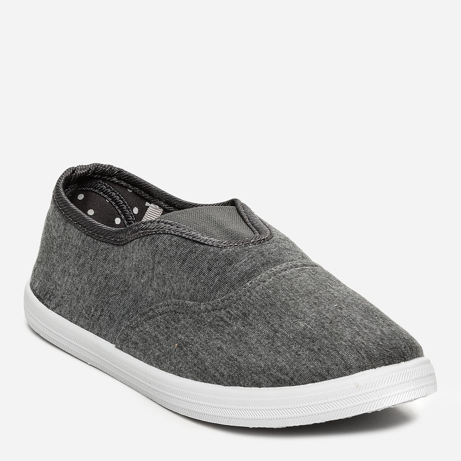 gray slip on