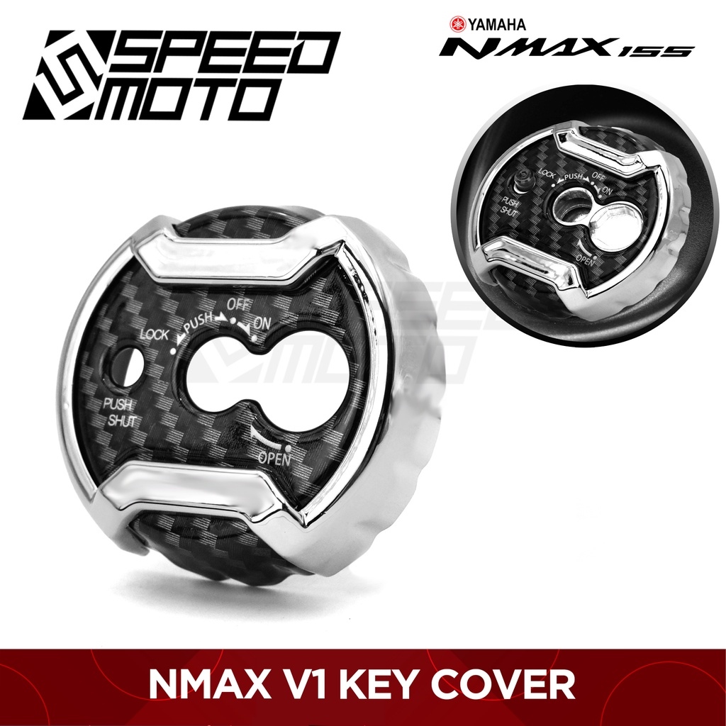 NMAX V1 IGNITION COVER CARBON / IGNITION KEY COVER SPEEDMOTO T5412 Lazada PH