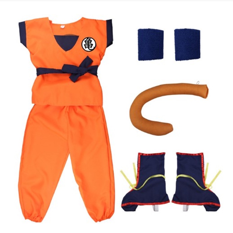 Dragon Ball Z Suits Son Goku Cosplay Costumes New Year's Day Carnival ...