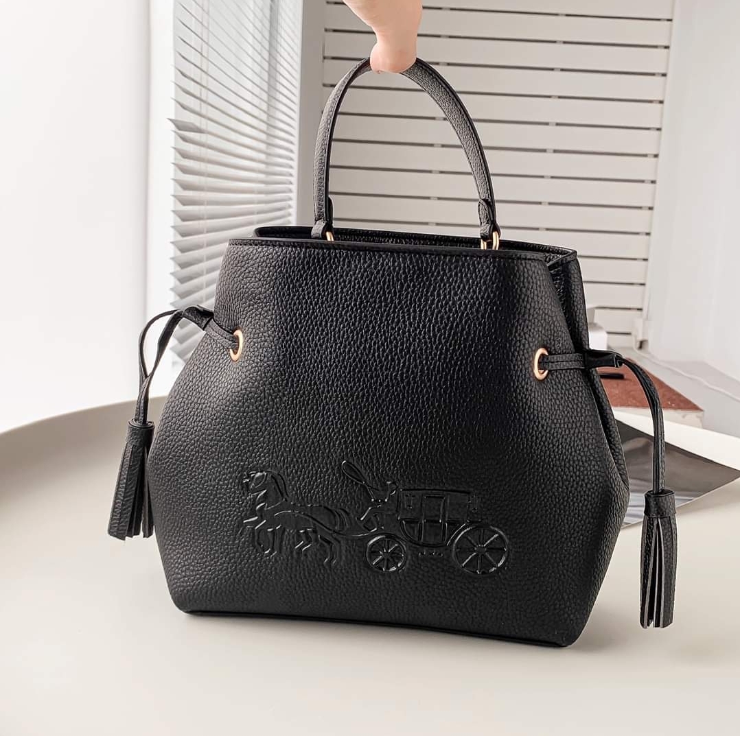 Original Coach Andy Leather Crossbody Bag CA164 Black Lazada PH