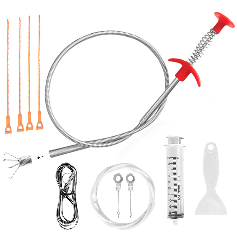 20225PcsSet Refrigerator Drain Hole Clog Remover Cleaning Tools Home