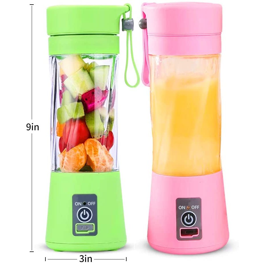 USB Portable Blender, Cordless Personal Blender Juicer, Fruit Juice
